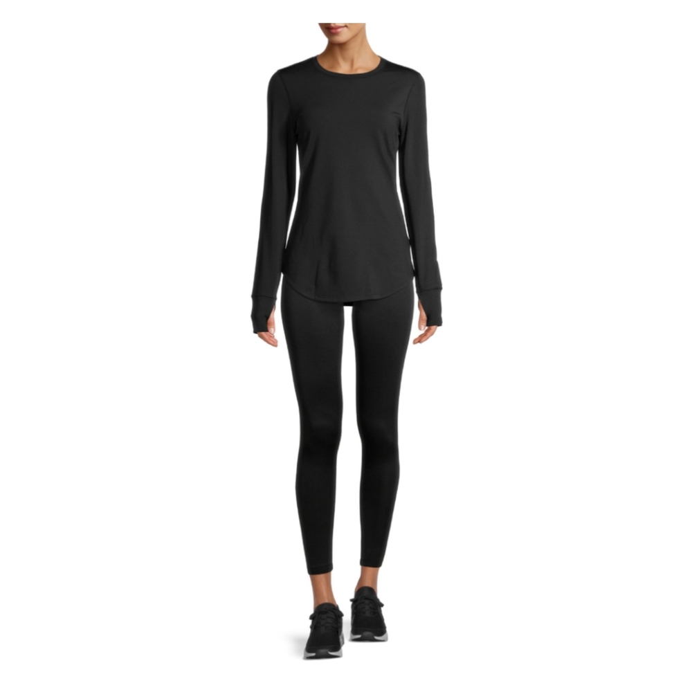 Climate Right by Cuddl Duds Women's Thermal Guard Thermal Top Size Medium